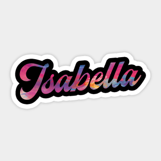 Isabella Sticker